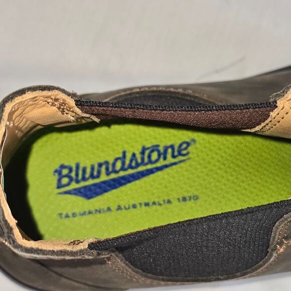 Blundstone All Terrain Elastic Sided Boot Women's 9 Men's 7 Rustic Brown NIB - Picture 5 of 15